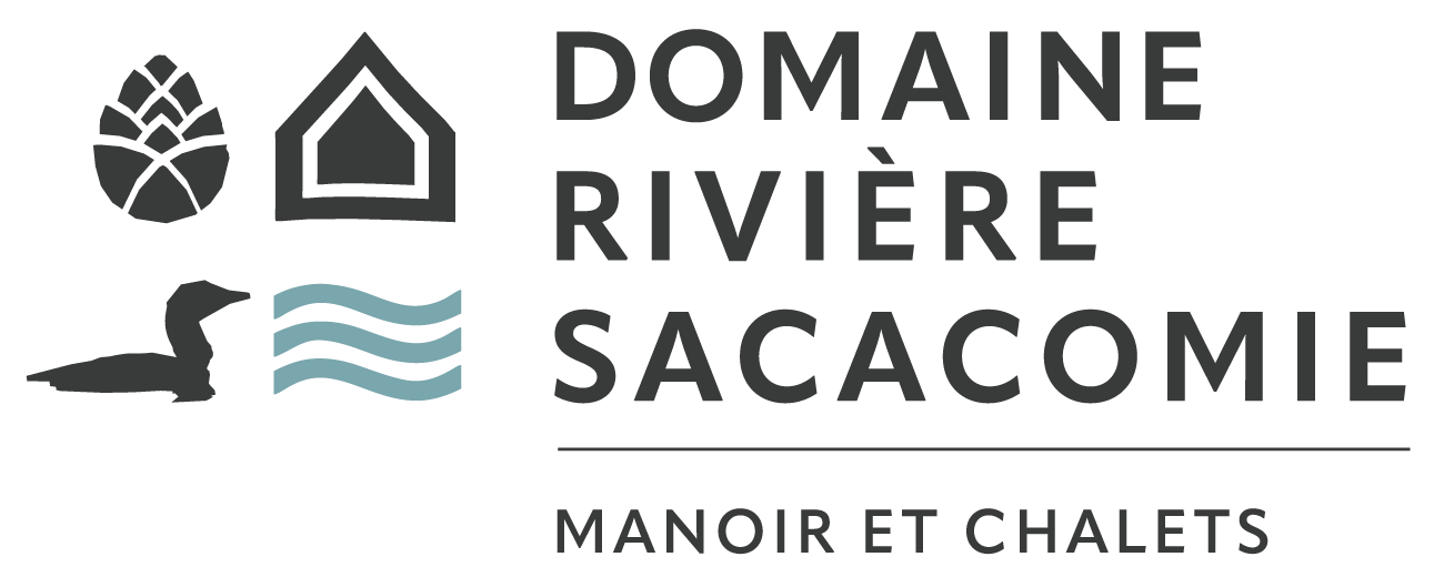 Domaine rivière Sacacomie, manoir et chalets