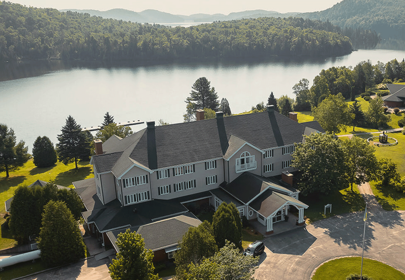 Restaurant de l'Auberge du Lac-à-l'Eau-Claire 